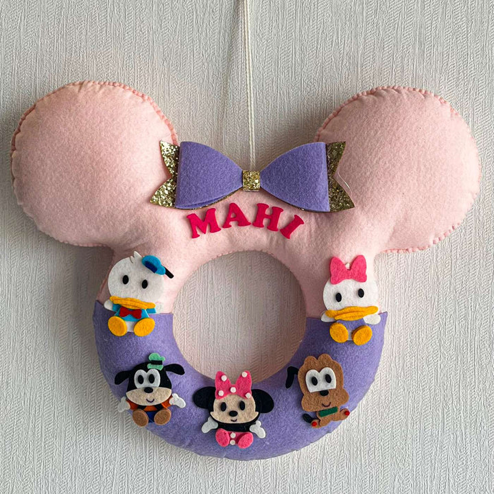 Personalized Disney Legends Theme Felt Kids Name Plate