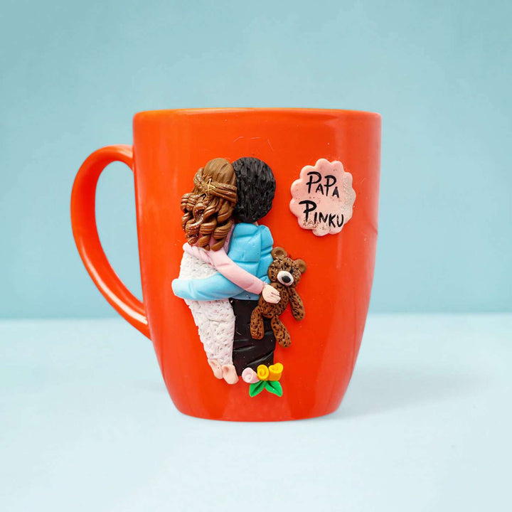 Best Father-Daughter Duo Personalised Ceramic and Clay Mug