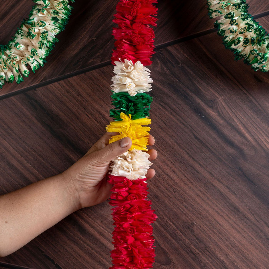 Solawood Rajnigandha Floral Festive Hangings