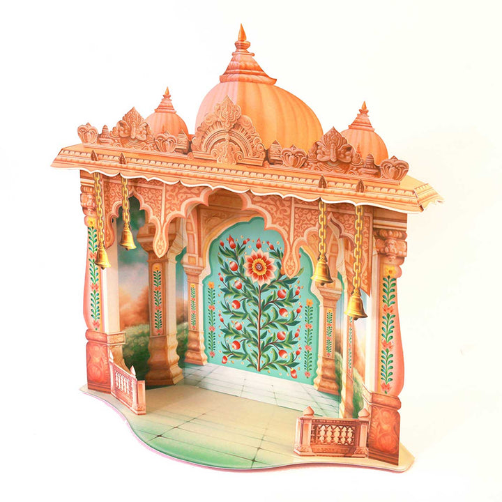 Reusable Paper Mandir Craft DIY Kit