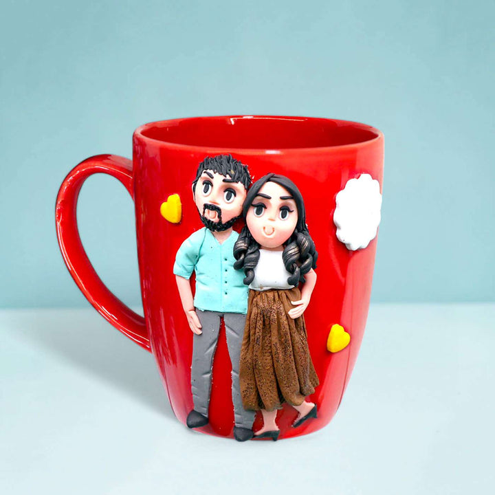 Celebrating Love Personalised Ceramic and Clay Mug