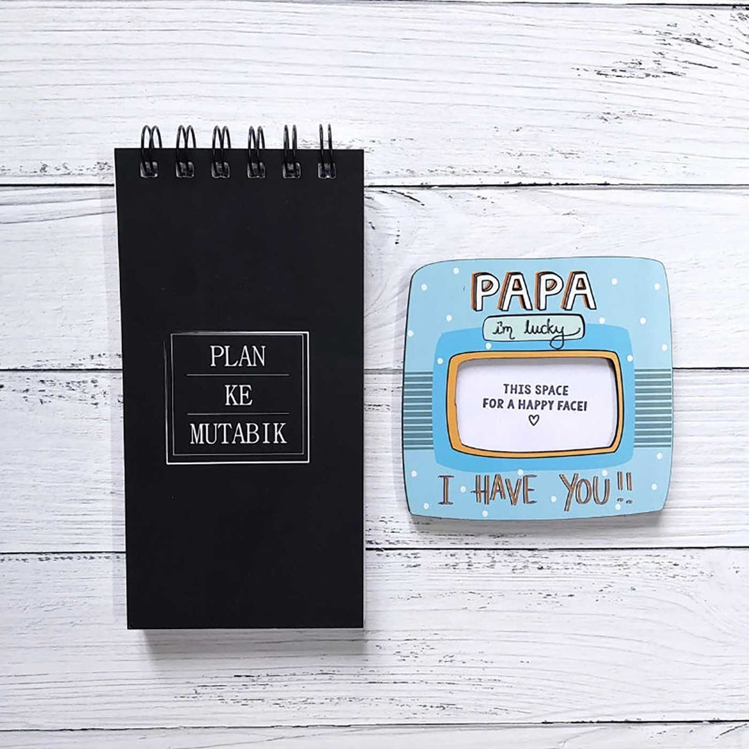 Handmade Combo For Fathers - Planner | Set of 2