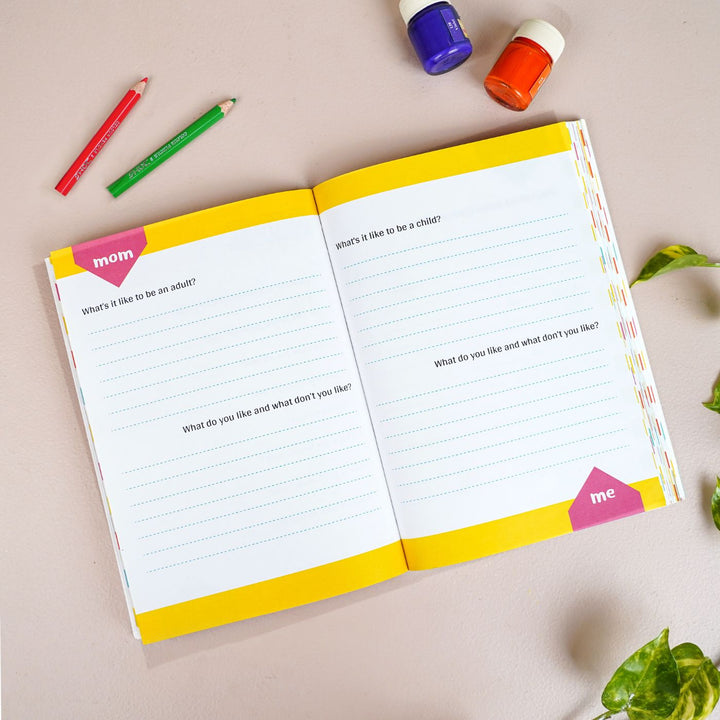 Mom And Me' Kids Activity Journal | A5, 75 Pages