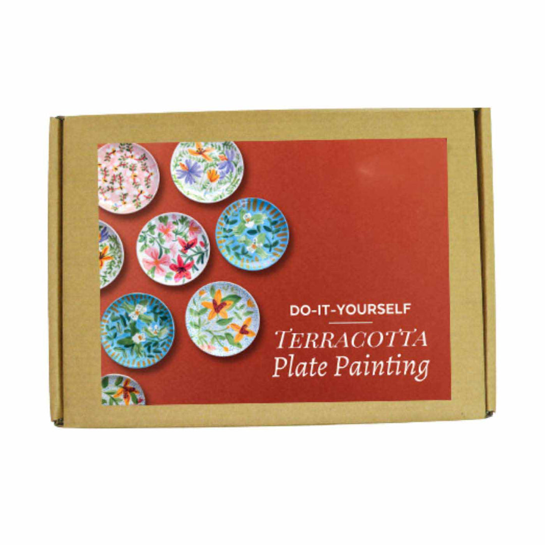 Terracotta Plate Painting DIY Kit