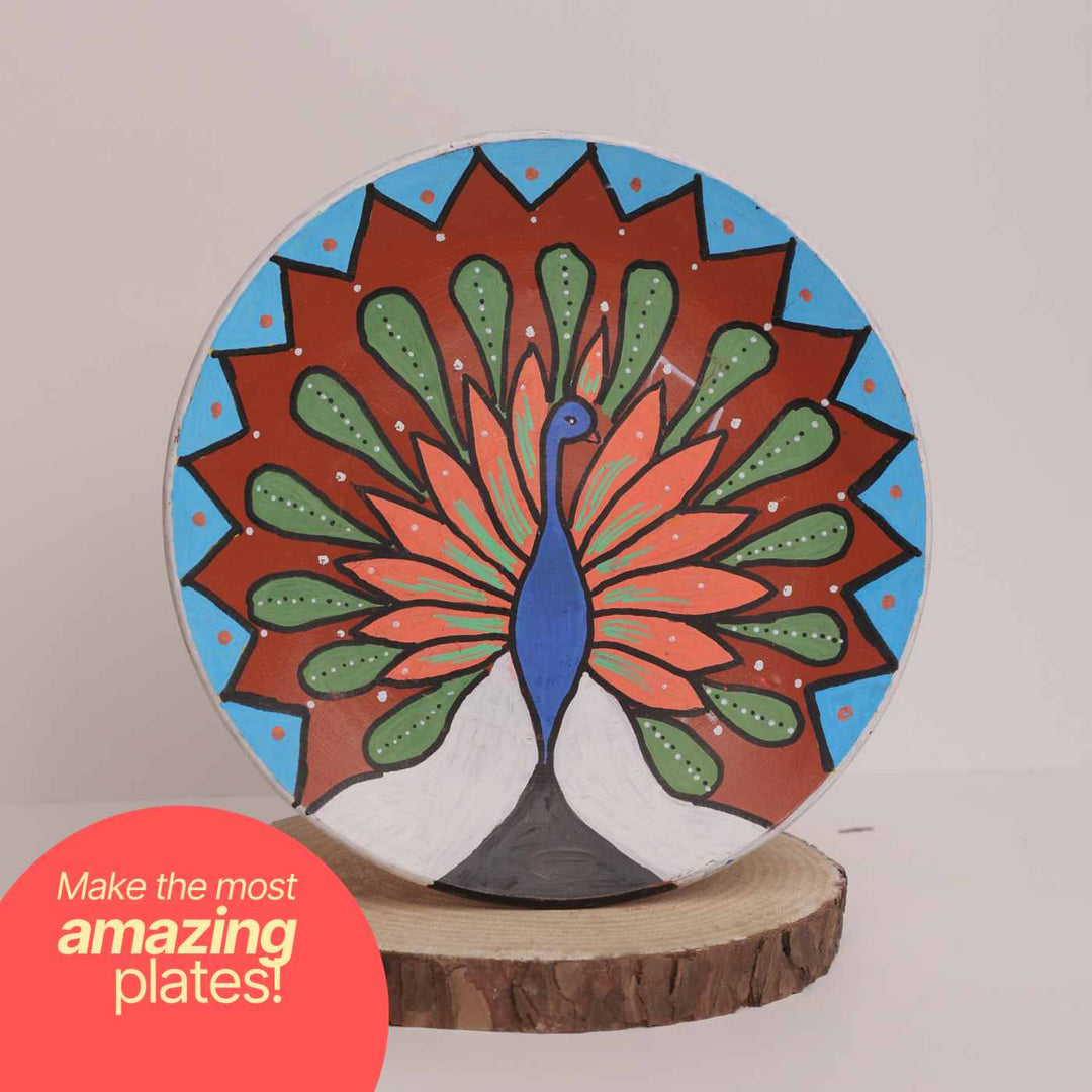 Terracotta Plate Painting DIY Kit