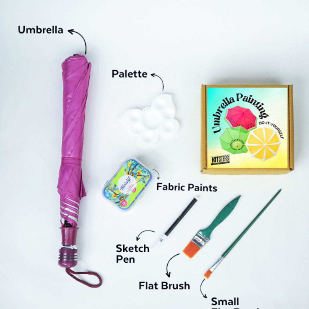 Umbrella Painting DIY Kit