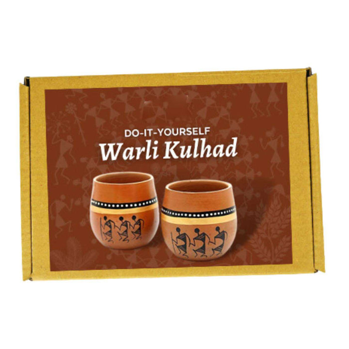 Warli Kulhad Painting DIY Kit