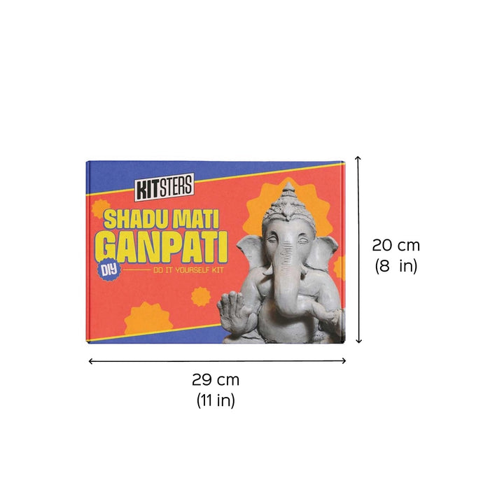 Eco-friendly Shadu Mati Ganpati Clay DIY Kit for Ganesh Chaturthi