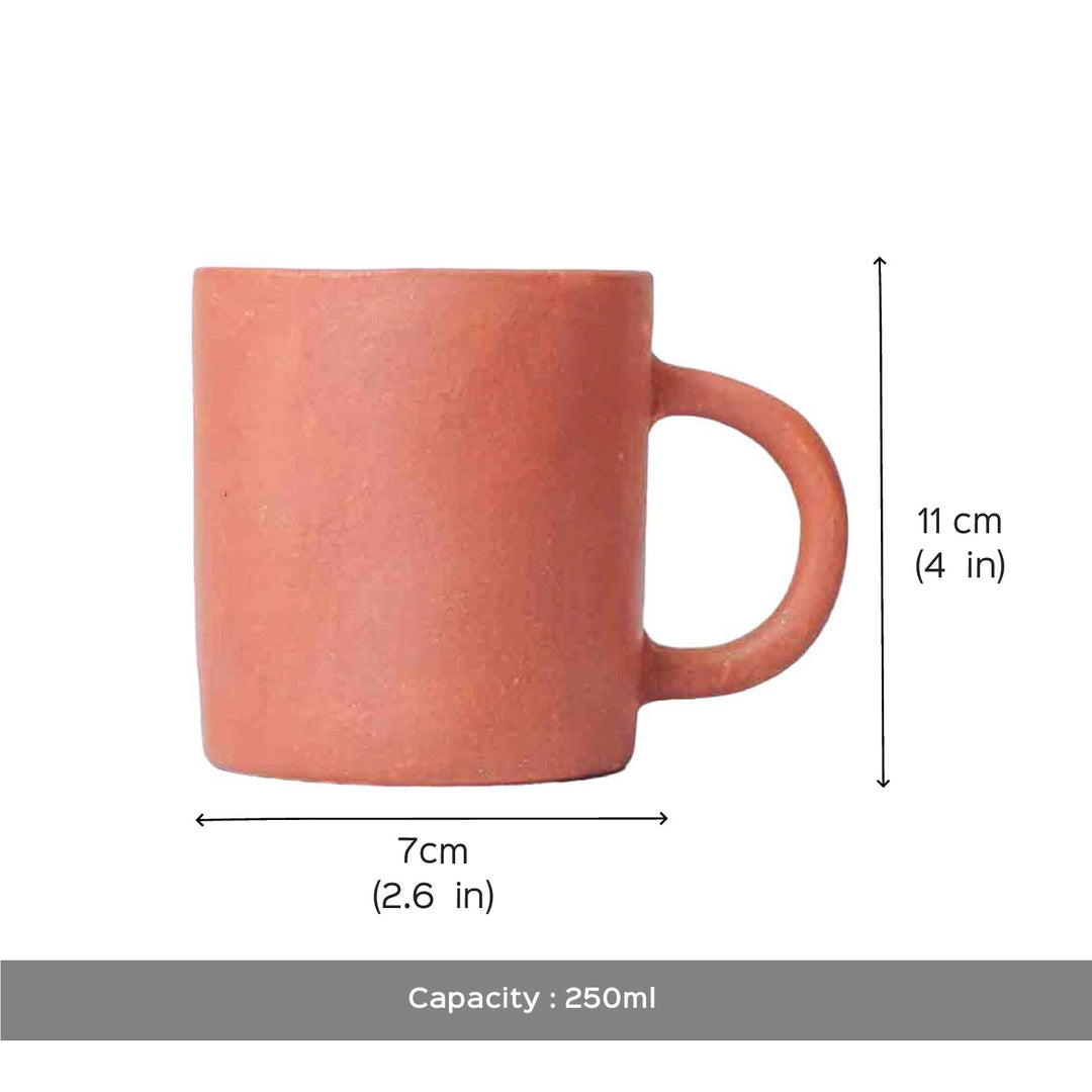 Personalized Hand-painted Birthday Milestone Terracotta Mug