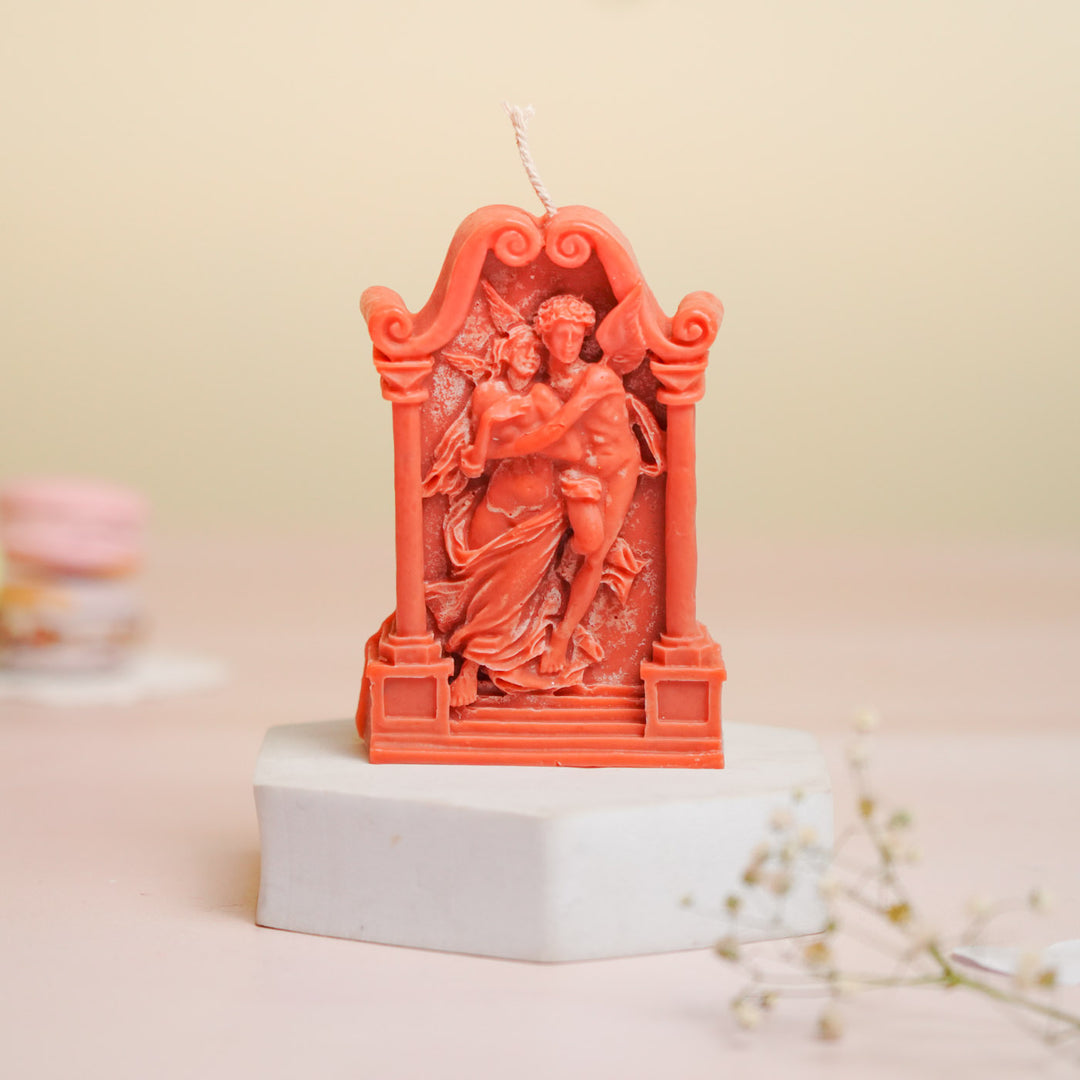 Handmade Greek Sculpture Theme Soy Wax Candle