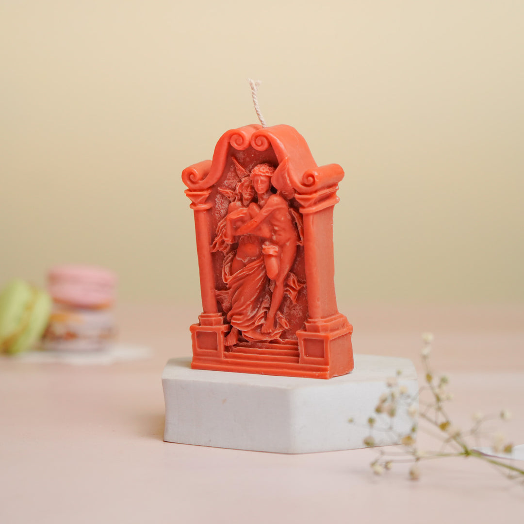 Handmade Greek Sculpture Theme Soy Wax Candle