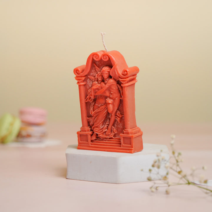 Handmade Greek Sculpture Theme Soy Wax Candle