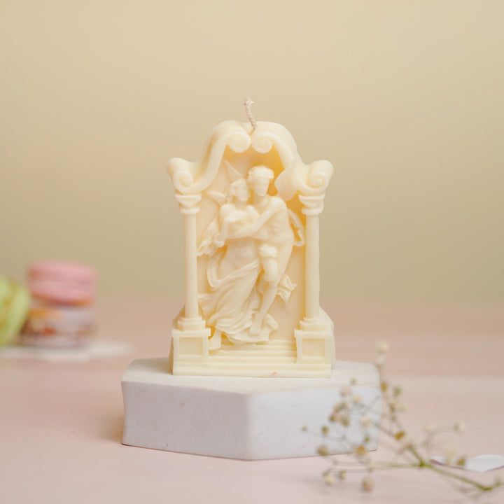 Handmade Greek Sculpture Theme Soy Wax Candle