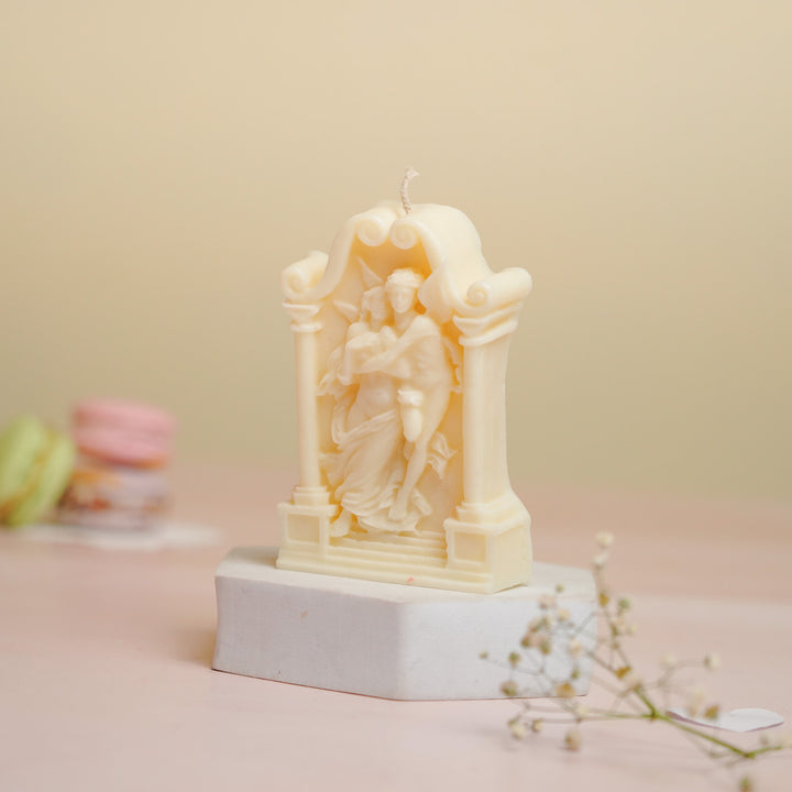 Handmade Greek Sculpture Theme Soy Wax Candle