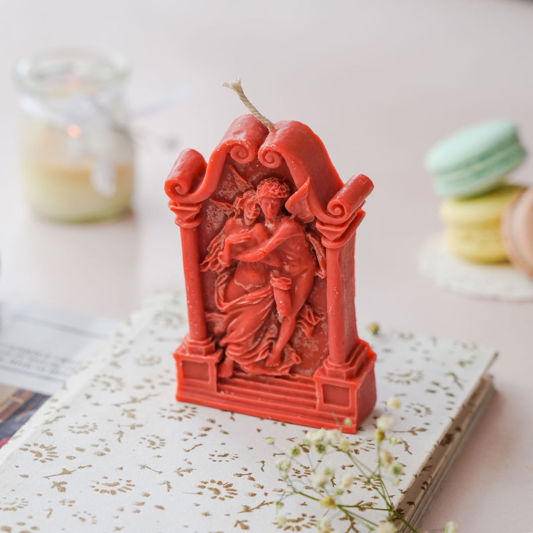 Handmade Greek Sculpture Theme Soy Wax Candle