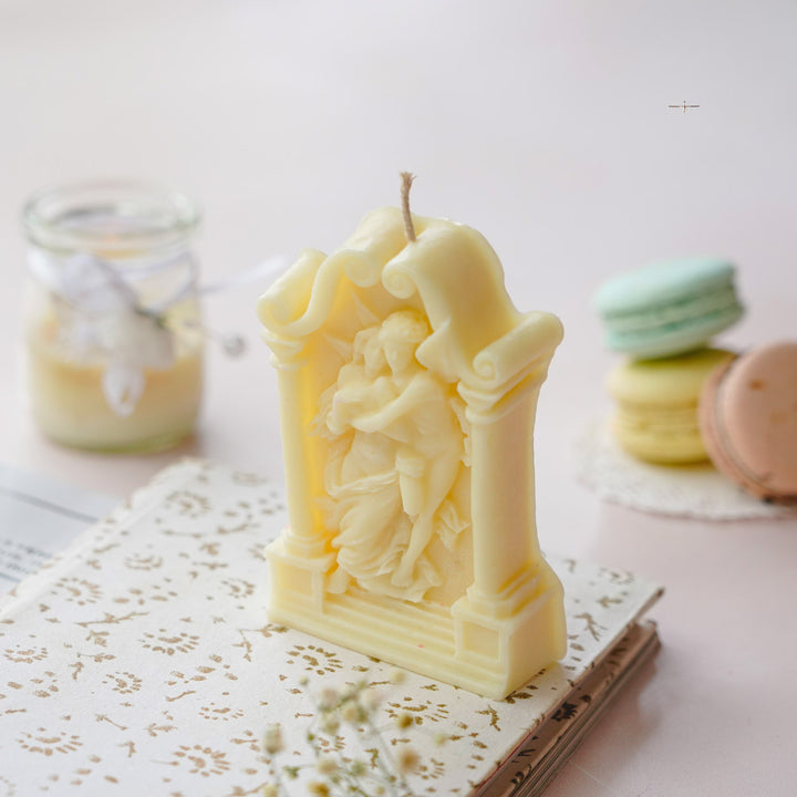 Handmade Greek Sculpture Theme Soy Wax Candle