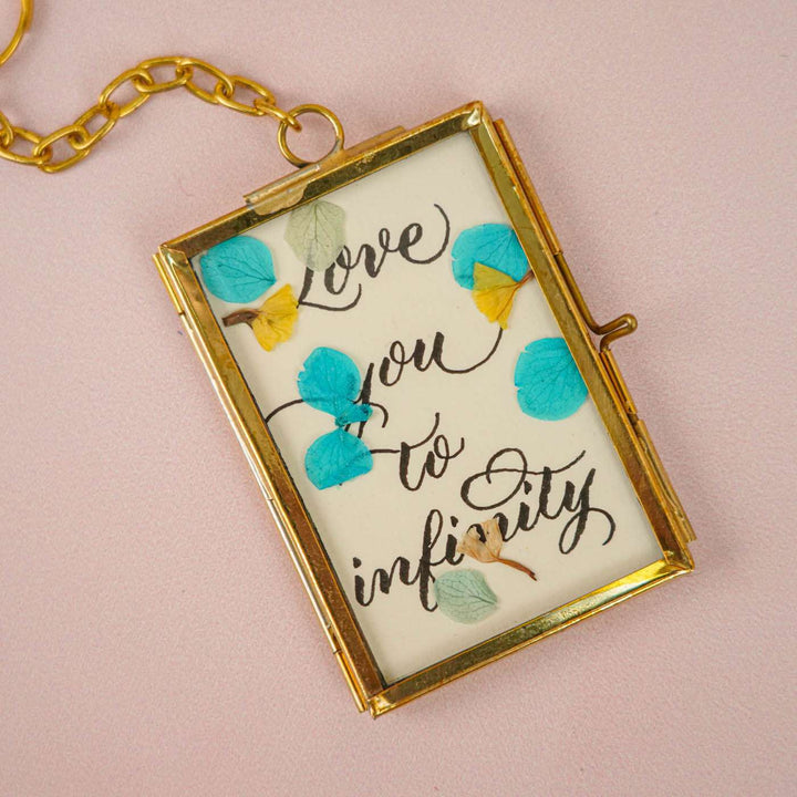 Photo Personalized Vintage Glass Keychain