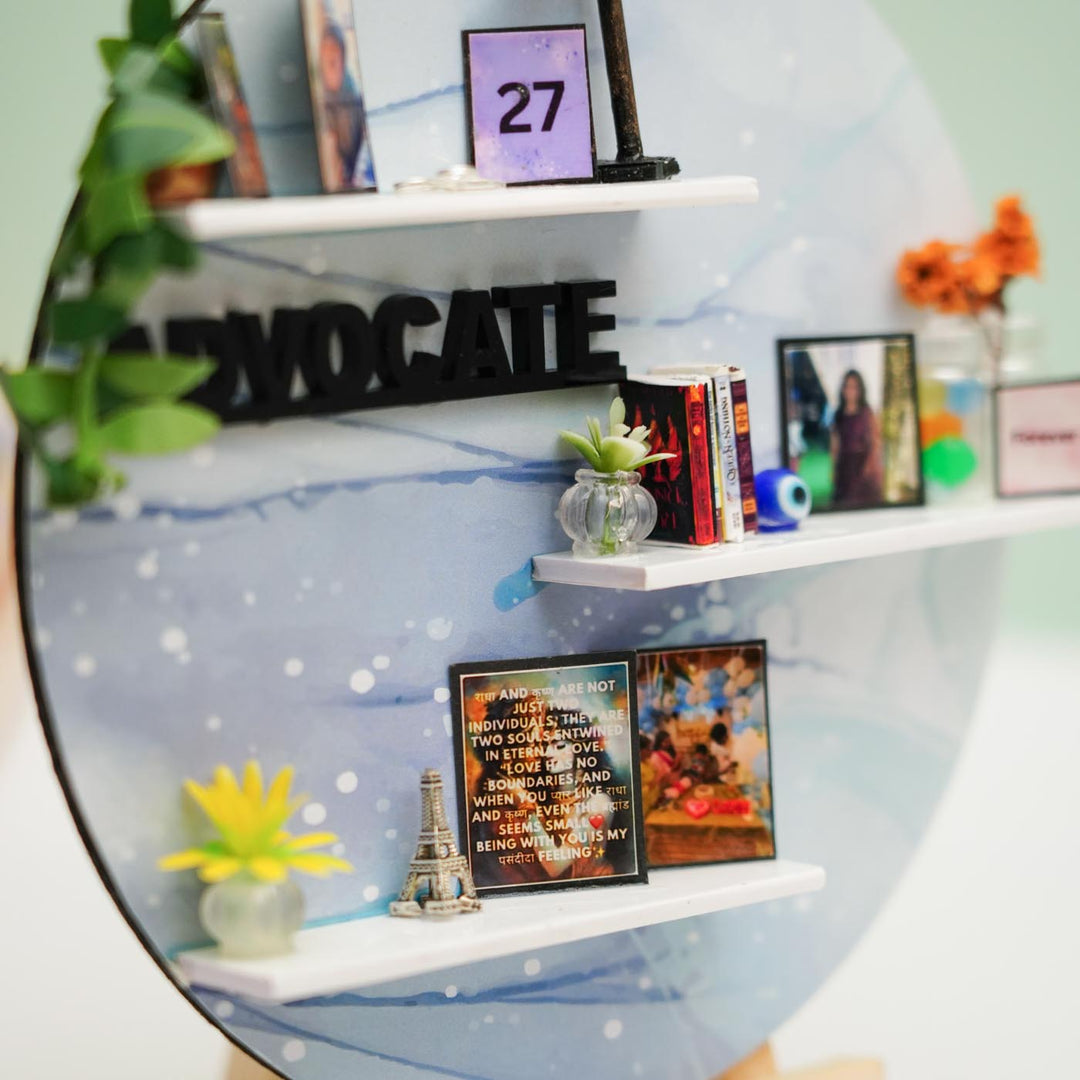 Photo Personalized Handmade 3D Miniature Table Top Frame