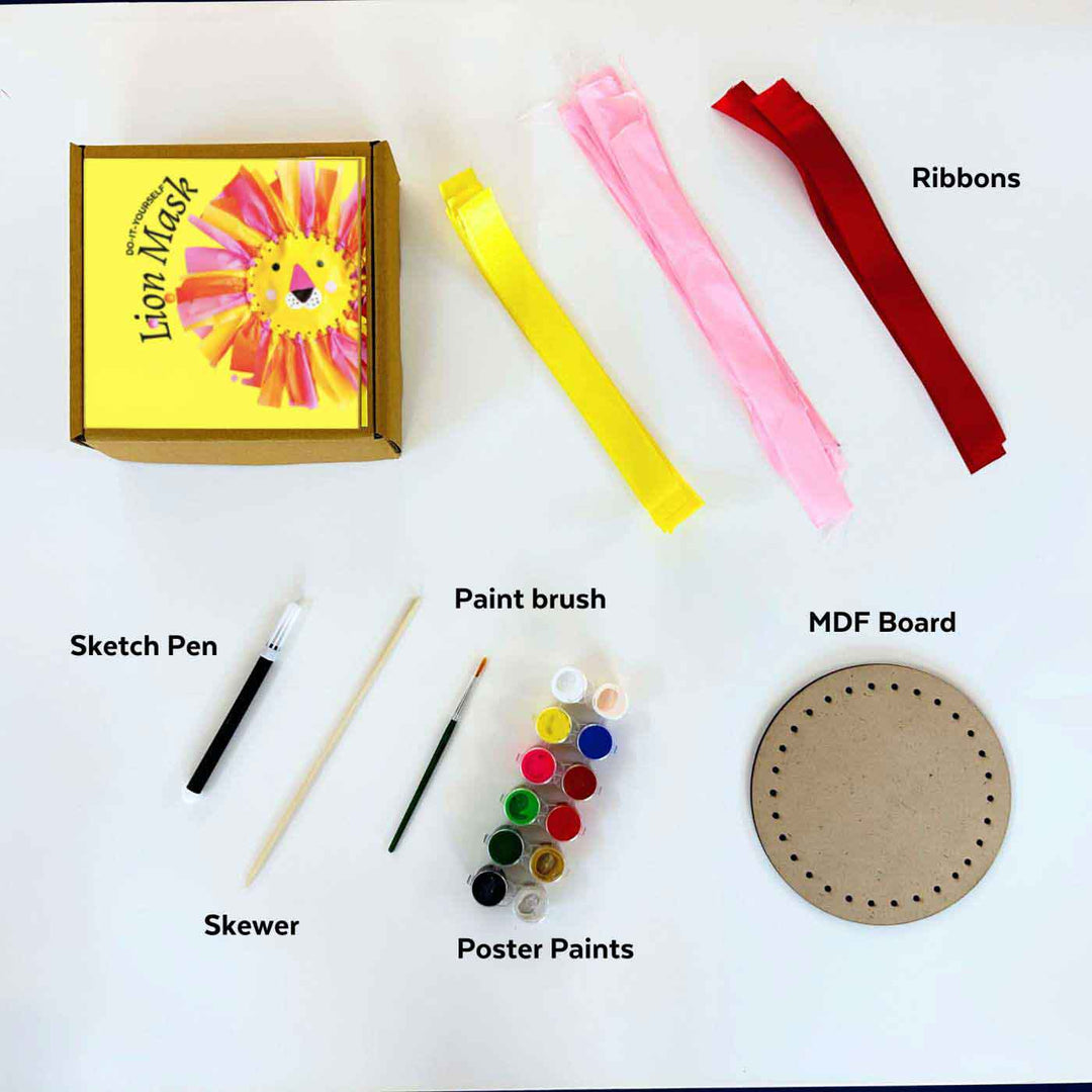 Lion Mask Making DIY Kit