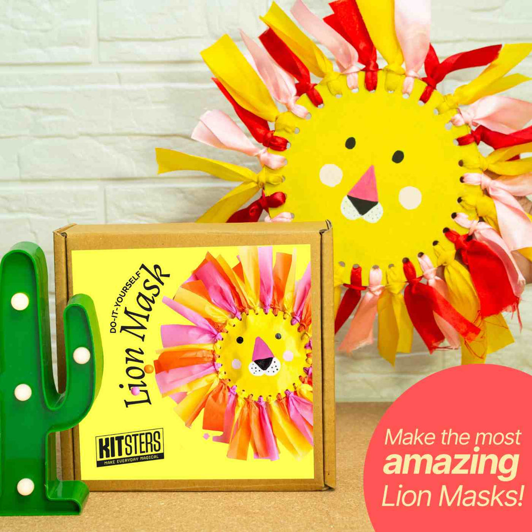 Lion Mask Making DIY Kit