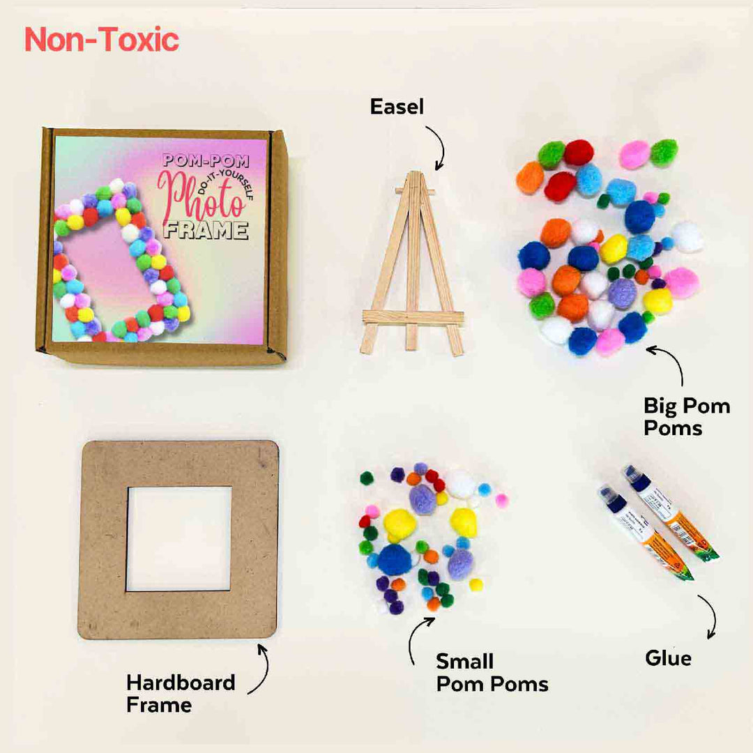 Pom Pom Photo Frame DIY Kit