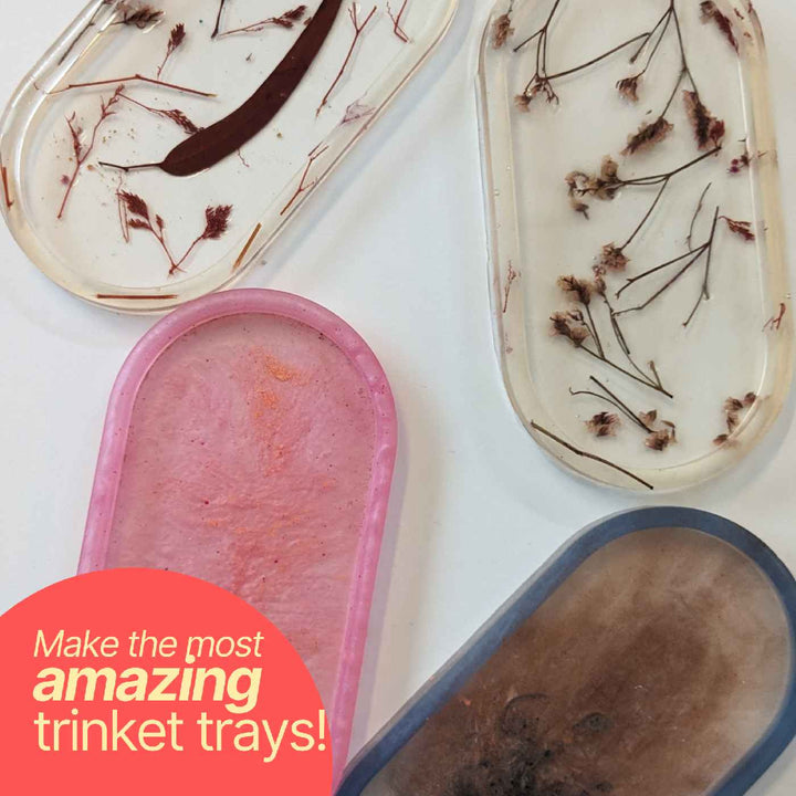 Resin Trinket Tray DIY Kit