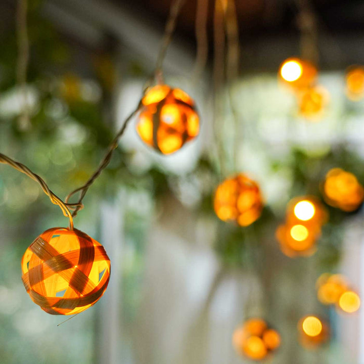 Eco-Friendly Handmade Decorative Ball Bamboo Fairy Light