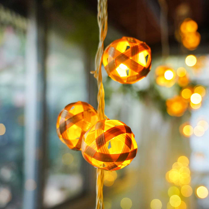 Eco-Friendly Handmade Decorative Ball Bamboo Fairy Light