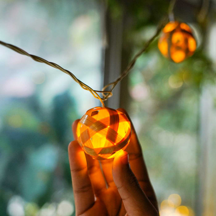 Eco-Friendly Handmade Decorative Ball Bamboo Fairy Light