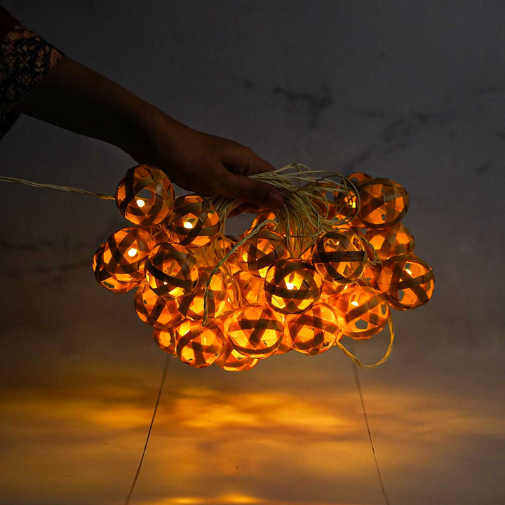 Eco-Friendly Handmade Decorative Ball Bamboo Fairy Light