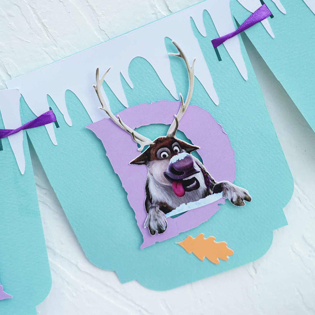 Frozen Themed Kids Birthday Party Decor - Set of 3