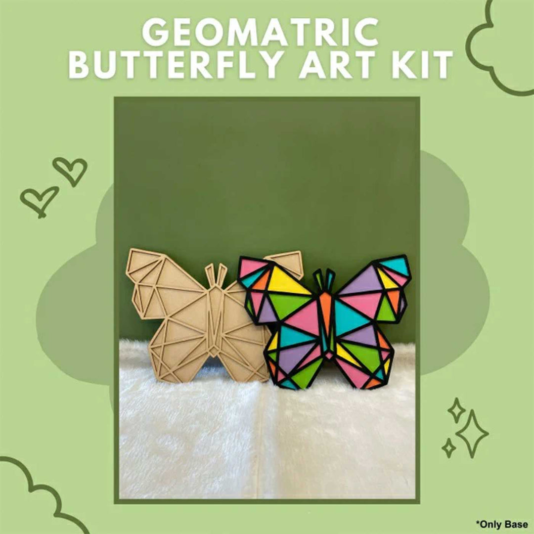 Handmade Geometric Butterfly DIY Base