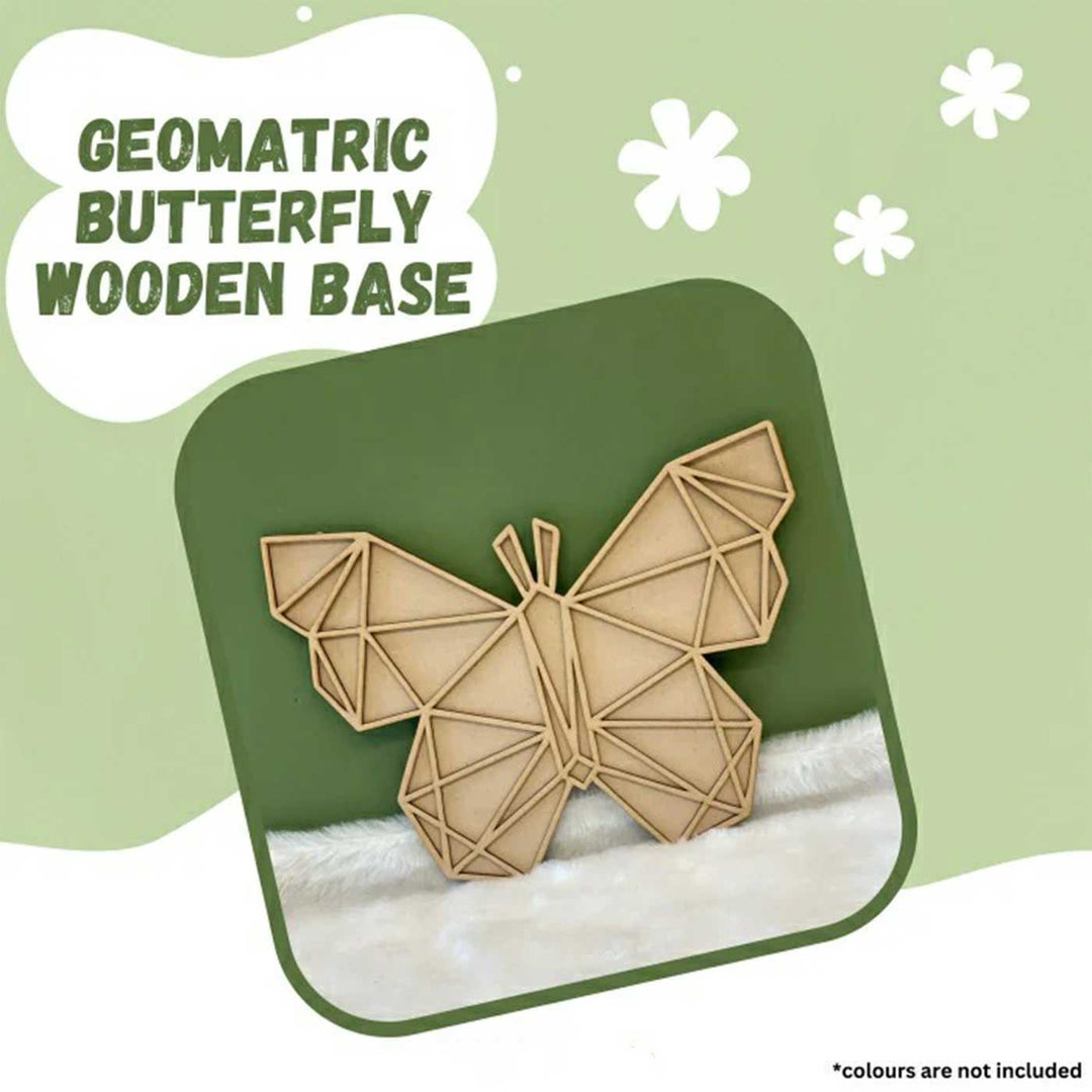 Handmade Geometric Butterfly DIY Base