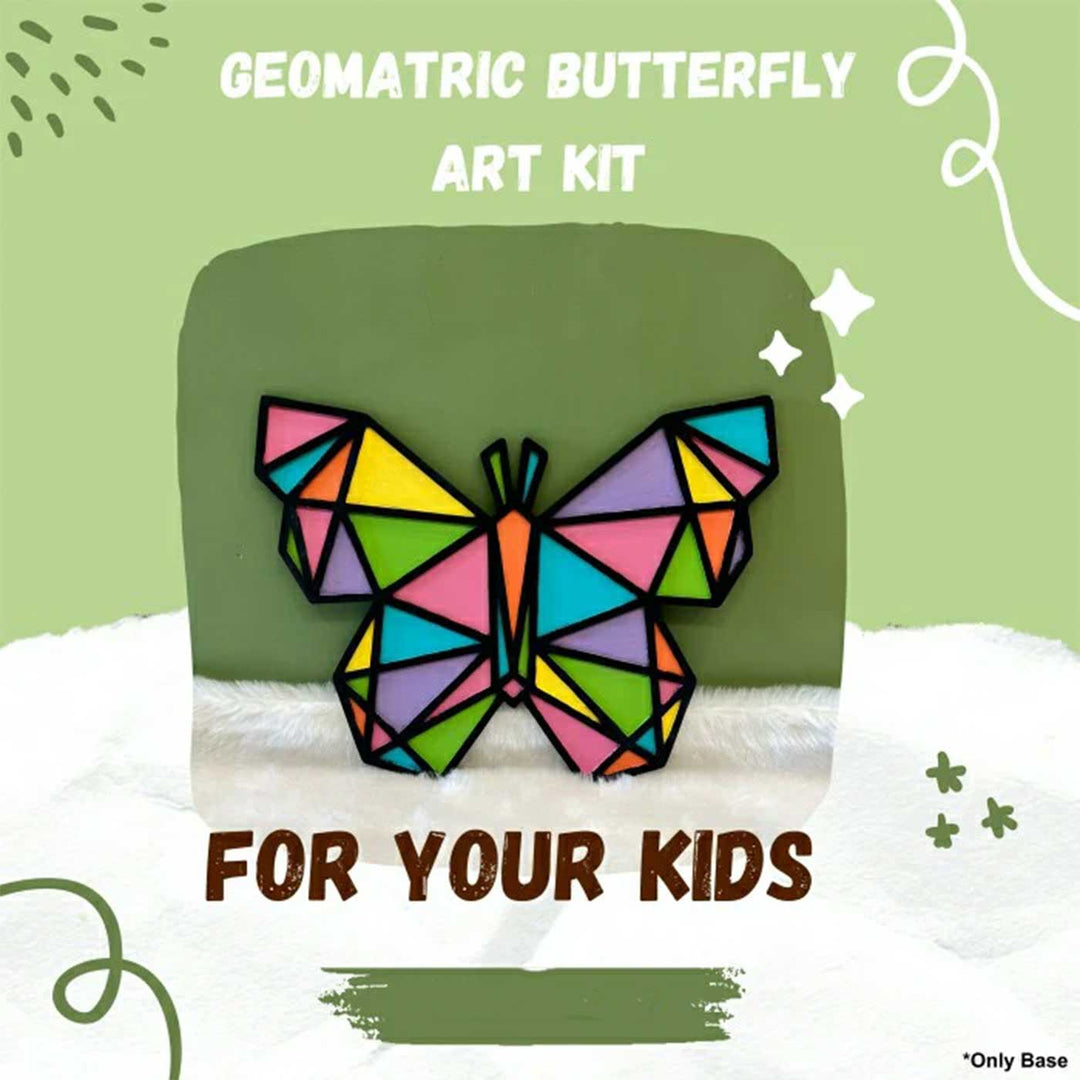 Handmade Geometric Butterfly DIY Base