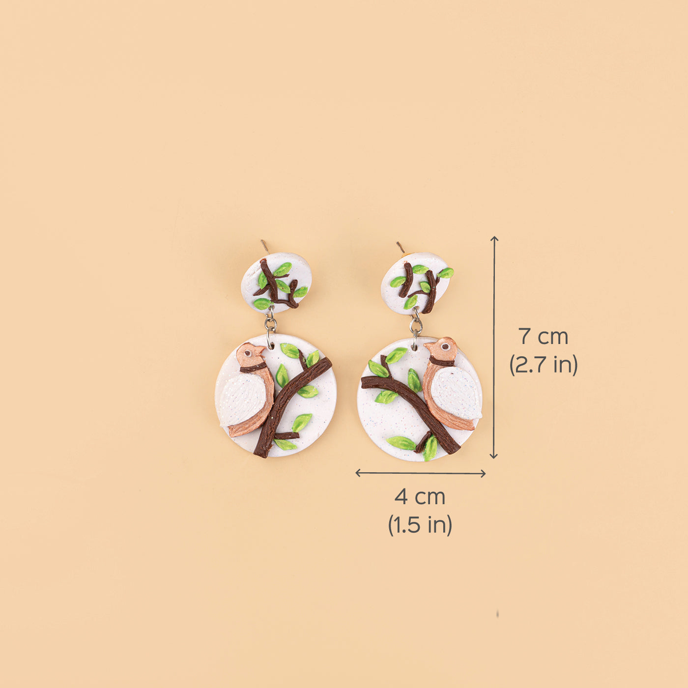 Clay earrings store price