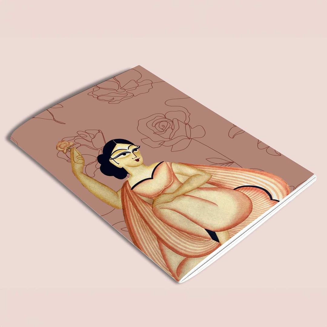 Handmade Gulabo Softbound Ruled Notebook | 100 Pages