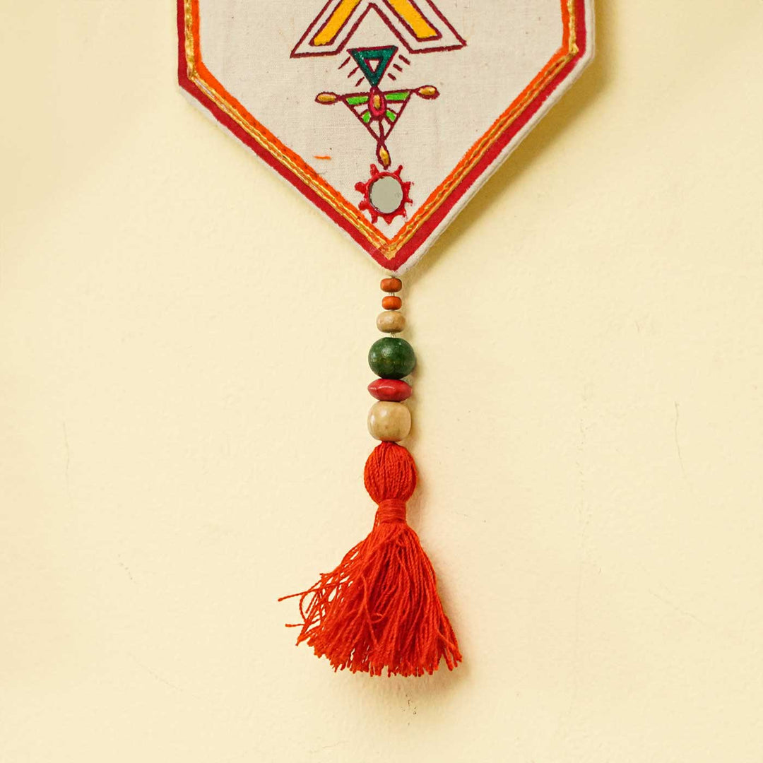 Handmade Decorative  Bheenth Chitra Toran