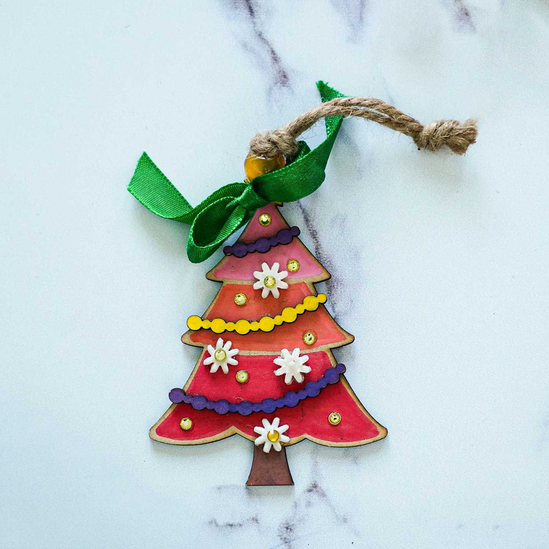 Handmade Orange Ornament For Christmas Tree Decoration