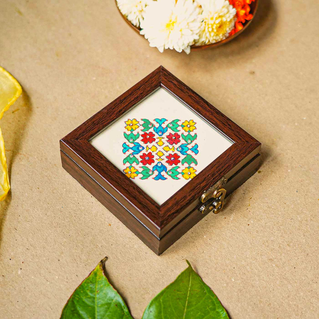 Handmade Wooden Taksh Trinket Box