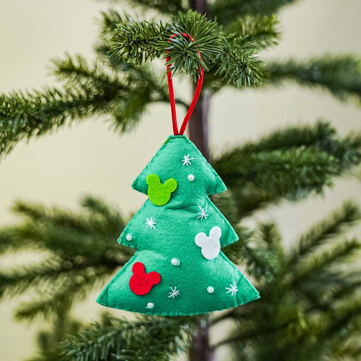 Handmade Xmas Tree Felt Ornament For Christmas Tree Decoration