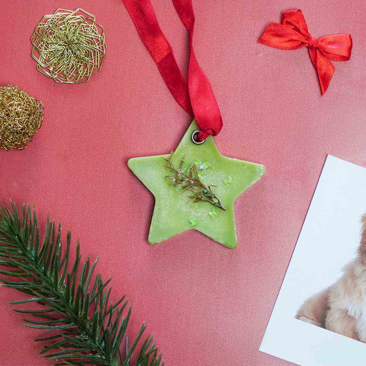 Handmade Star Shaped Scented Wax Sachet | Secret Santa Gift Ideas