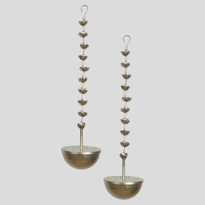 Handmade Hanging Lobaan Urli | Set of 2