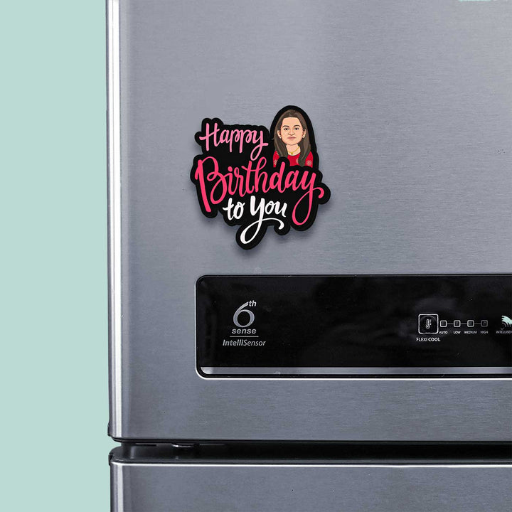 Photo Personalized "Happy Birthday" Acrylic Fridge Magnet