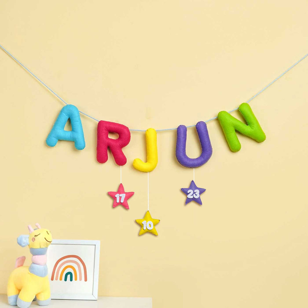 Build Your Own Personalized Felt Kids Bunting