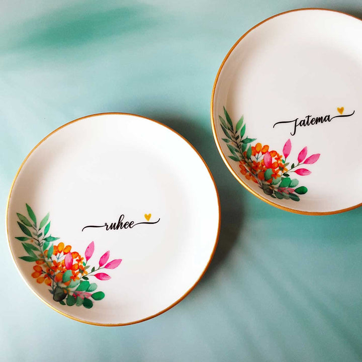 Personalized Printed Trinket Dish