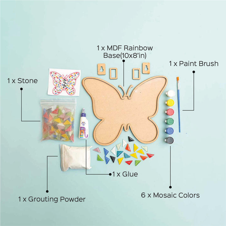 ButterflyTheme Mosaic DIY Kit For Kids