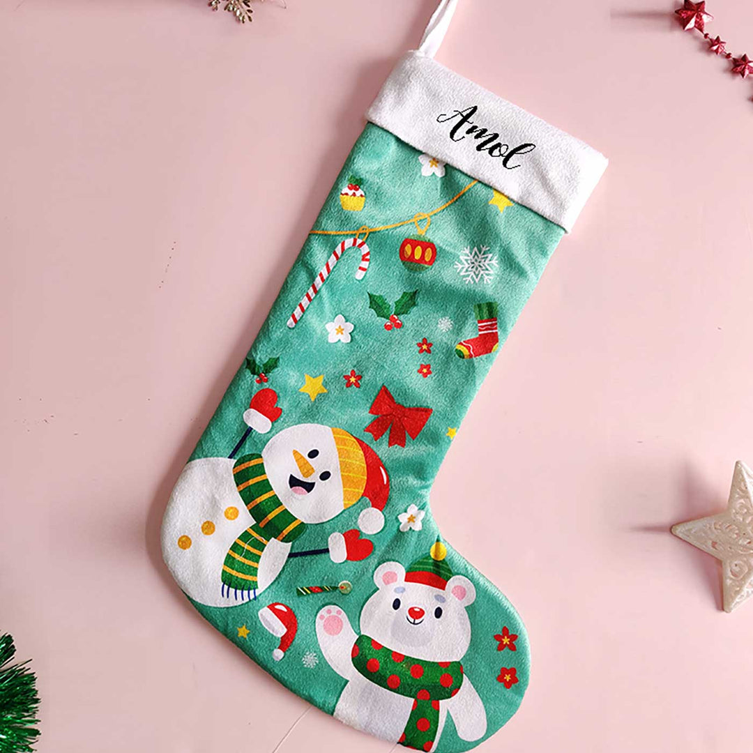 Personalised Printed Christmas Stockings