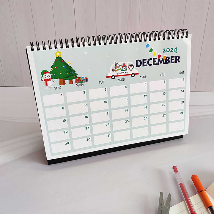 2024 - Personalized Desk Calendar for Kids