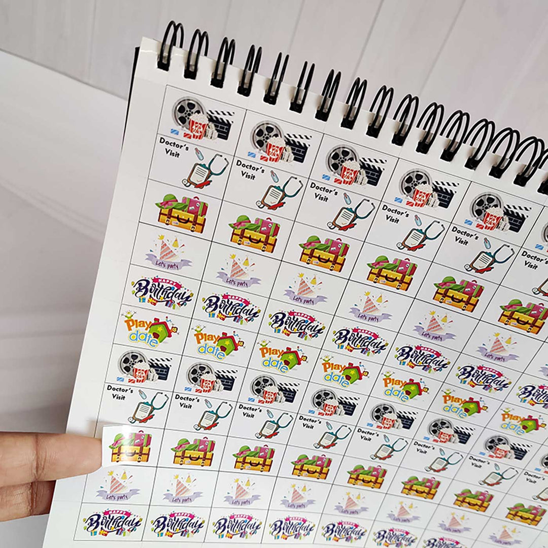 2024 - Personalized Desk Calendar for Kids