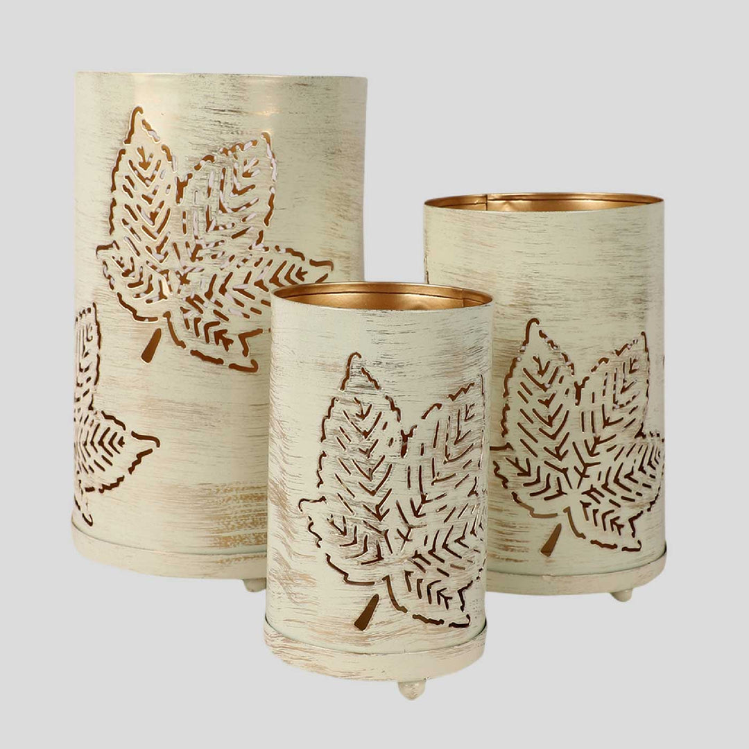 Handmade Maple Votive Tealight Holder | Set of 3